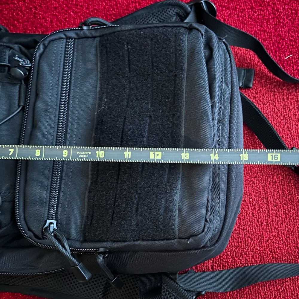 Black Tactical Backpack - image 2